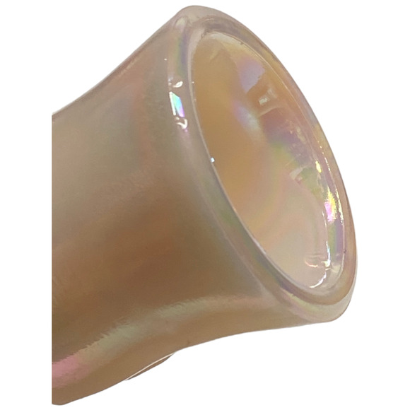 Boyd Glass Hopalong Cassidy 1999 Rosie Pink Carnival COA #719 Toothpick Holder - Picture 8 of 14